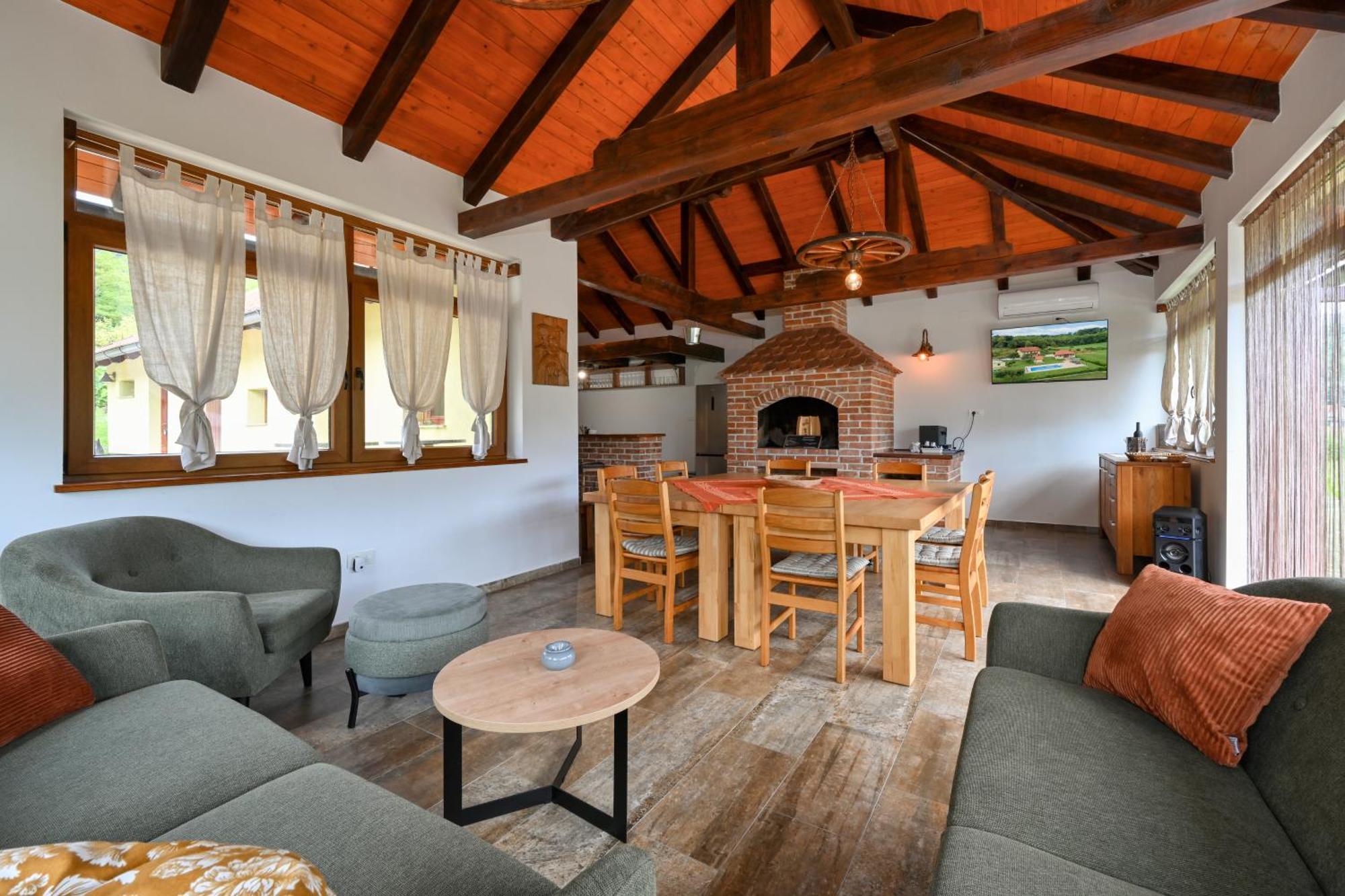Ruralna Kuca 'Villa Zagorka' Za Odmor Sa Bazenom I Bocalistem Donja Pacetina Екстер'єр фото